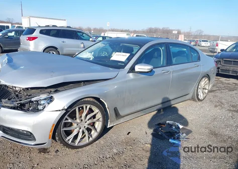 2016 BMW 740I from USA, damaged, VIN WBA7E2C56GG547792